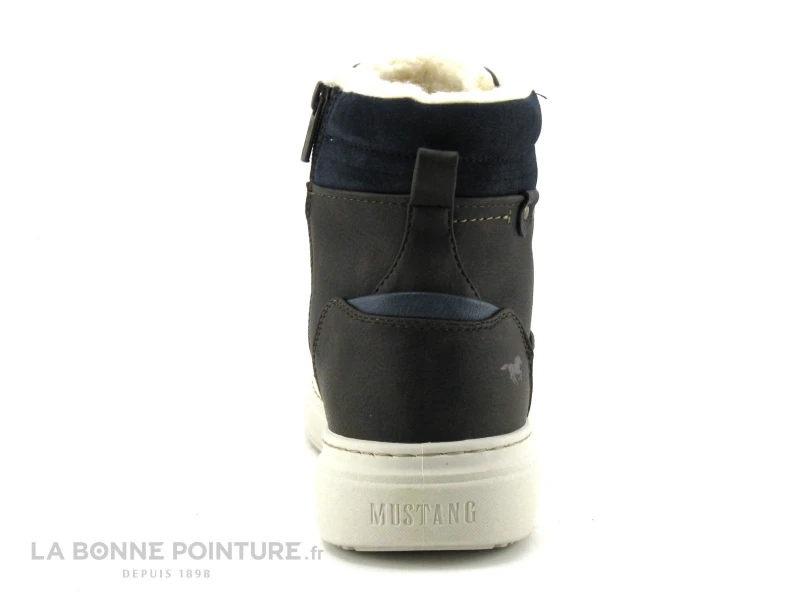 Mustang 4181 601 306 Cafe - Chaussure Montante Homme Marron 4 Mustang 4181 601 306 Cafe - Chaussure Montante Homme Marron – Image 4