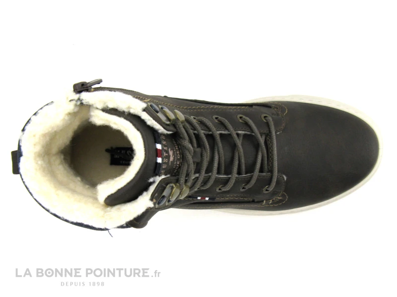 Mustang 4181 601 306 Cafe - Chaussure Montante Homme Marron 6 Mustang 4181 601 306 Cafe - Chaussure Montante Homme Marron – Image 6