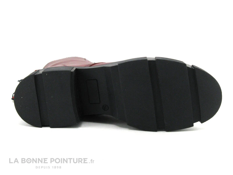 Good Step 3621-D13 Bordeaux - Bottine Plateforme - Foulard 7 Good Step 3621-D13 Bordeaux - Bottine Plateforme - Foulard – Image 7