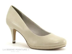 Tamaris 1-22444-22 Cream Patent - Escarpin Verni Beige -Chaussures De Mode cd24607c73b9e66c561f35ea11d5d5ef img 4135.jpg 133545