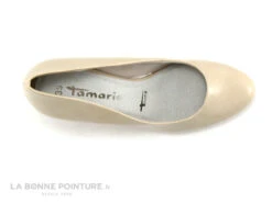 Tamaris 1-22444-22 Cream Patent - Escarpin Verni Beige -Chaussures De Mode cd24607c73b9e66c561f35ea11d5d5ef img 4140.jpg 133539