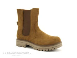 Lilybellule INDORE Caramel - Bottine Fille Semelle Epaisse