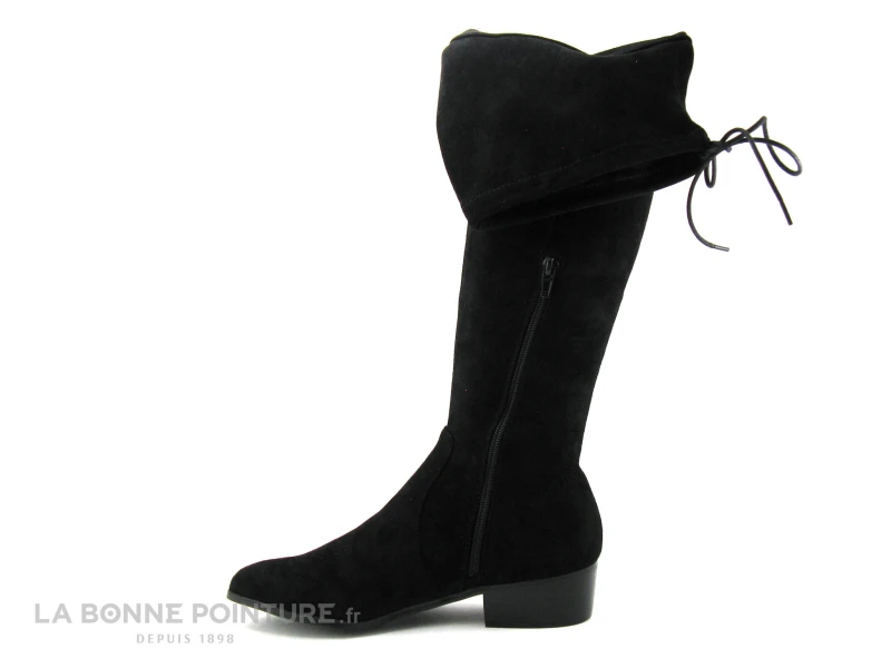 The Divine Factory QL4553 Noir - Botte Cuissarde Noire 3 The Divine Factory QL4553 Noir - Botte Cuissarde Noire – Image 3