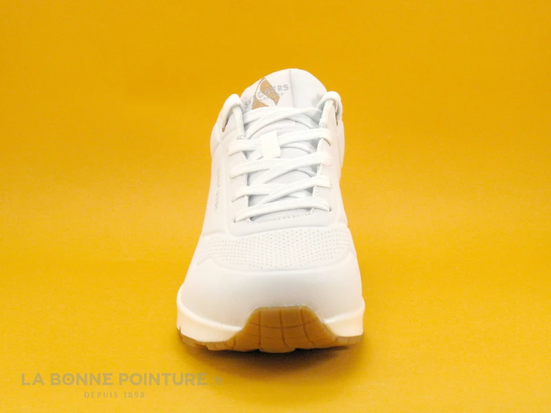 Skechers 177094 Uno Golden Air - White - Basket Basse Blanche - Femme 2 Skechers 177094 Uno Golden Air - White - Basket Basse Blanche - Femme – Image 2