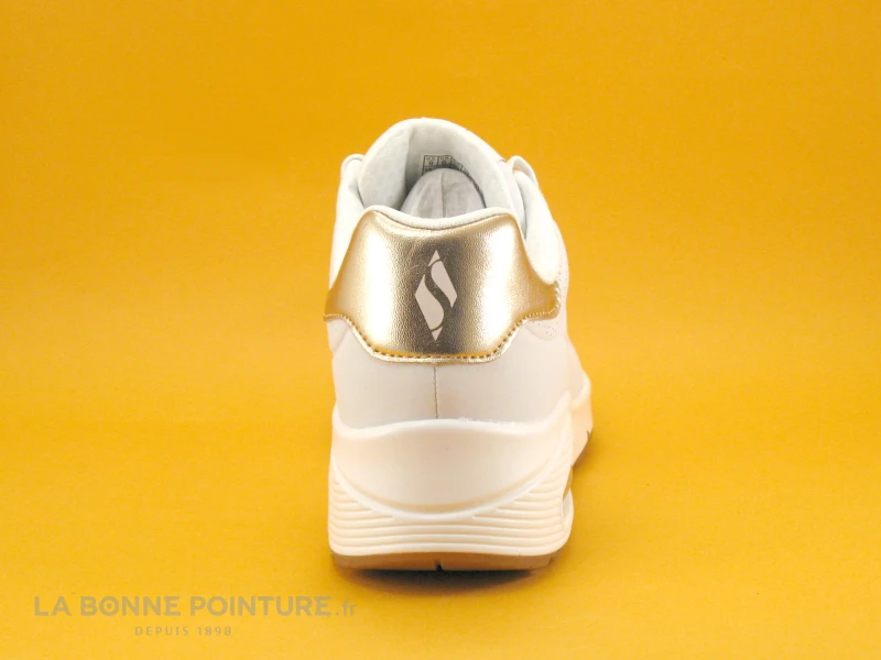 Skechers 177094 Uno Golden Air - White - Basket Basse Blanche - Femme 4 Skechers 177094 Uno Golden Air - White - Basket Basse Blanche - Femme – Image 4