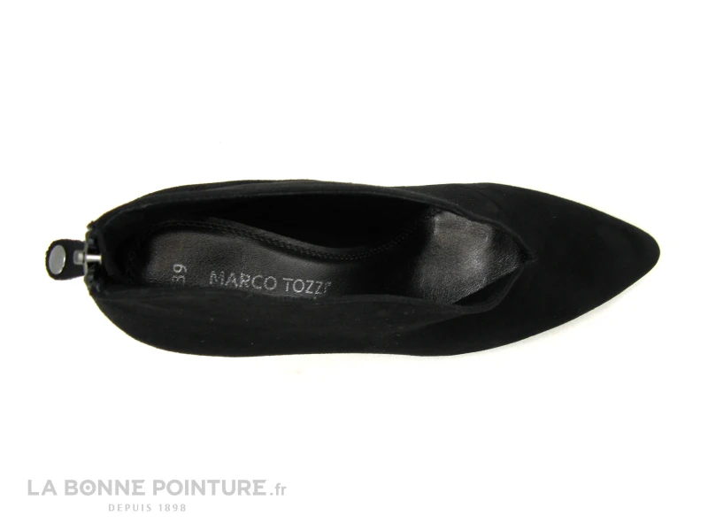 Marco Tozzi 2-25019-25 Black - Escarpin Montant Talon Haut - Zip 6 Marco Tozzi 2-25019-25 Black - Escarpin Montant Talon Haut - Zip – Image 6
