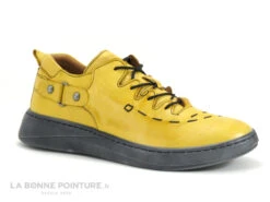 Karyoka BOBER Jaune - Chaussure Basse Femme Cuir Jaune -Chaussures De Mode cd24607c73b9e66c561f35ea11d5d5ef img 4408.jpg 176879