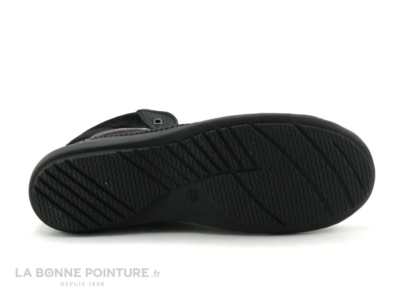 Morans FENIOUX Noir - Chaussure Montante Femme Lacet Et Zip 7 Morans FENIOUX Noir - Chaussure Montante Femme Lacet Et Zip – Image 7