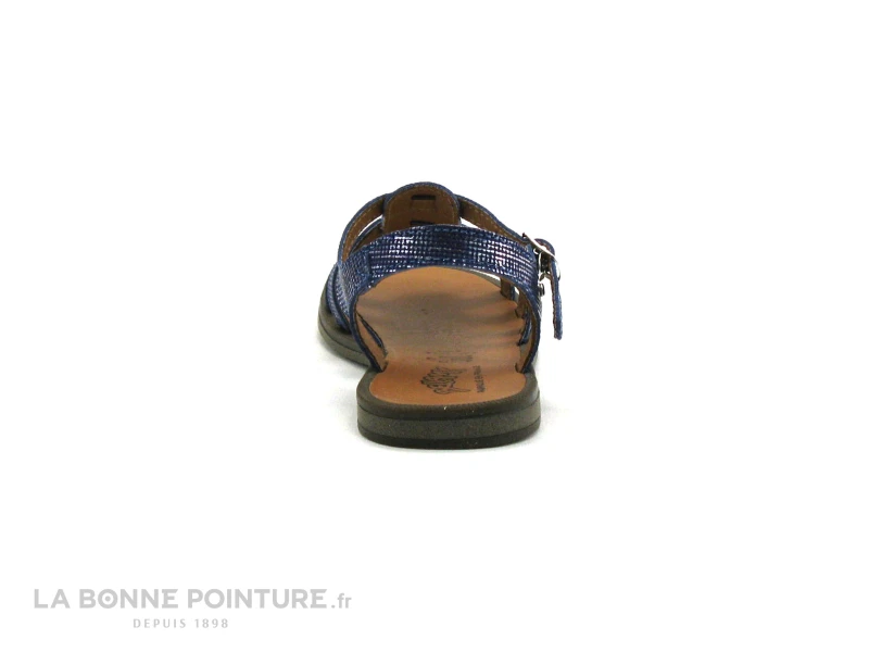Bellamy IRMA Bleu Tasmania - Nu-pieds Fille 4 Bellamy IRMA Bleu Tasmania - Nu-pieds Fille – Image 4