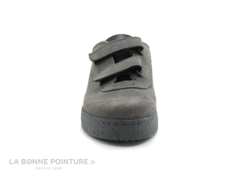 Morans SAMY - Gris - Basket Velcro Homme 2 Morans SAMY - Gris - Basket Velcro Homme – Image 2
