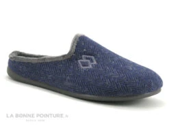 Zels 8581 Bleu Marine Et Gris - Pantoufle Mule Homme -Chaussures De Mode cd24607c73b9e66c561f35ea11d5d5ef img 5005.jpg 177747