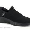 Skechers 232450 Ultra Flex 3-0 Smooth Step - Basket Noire Homme