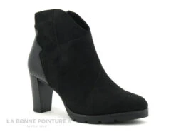 Marco Tozzi 2-25841-25 Black Comb - Bottines Velours Talon Haut -Chaussures De Mode cd24607c73b9e66c561f35ea11d5d5ef img 5188.jpg 153714