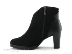 Marco Tozzi 2-25841-25 Black Comb - Bottines Velours Talon Haut -Chaussures De Mode cd24607c73b9e66c561f35ea11d5d5ef img 5190.jpg 153720