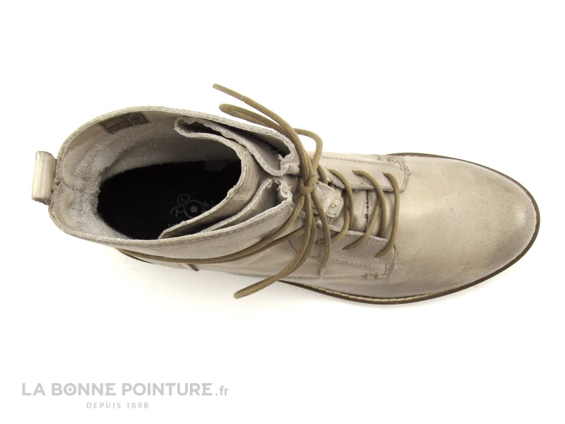 Com Un Point Adbalca Beige Boots Lacet WH-042H07 6 Com Un Point Adbalca Beige Boots Lacet WH-042H07 – Image 6