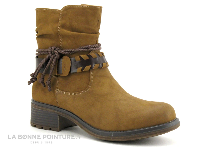 Morans TOAST 30666 Cognac - Boots Femme Camel 5 Morans TOAST 30666 Cognac - Boots Femme Camel – Image 5