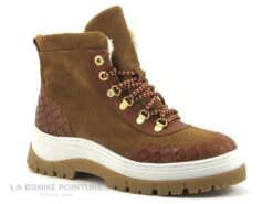 Hooper ABBA Cognac - Bottine Femme Semelle Epaisse -Chaussures De Mode cd24607c73b9e66c561f35ea11d5d5ef img 5324.jpg 166044