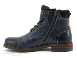 Arid RYAN Marine - Boots Homme Cuir Bleu Marine - Zip Et Lacet -Chaussures De Mode cd24607c73b9e66c561f35ea11d5d5ef img 5417.jpg 166153