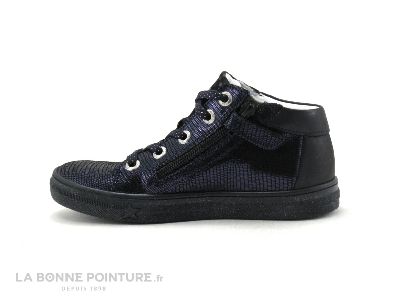 Bellamy CALIGO Iguana Marine - Noir - Basket Montante Fille 3 Bellamy CALIGO Iguana Marine - Noir - Basket Montante Fille – Image 3