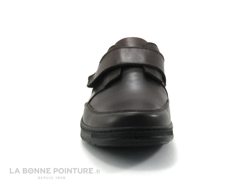 Arima OLIGO Marron - Chaussure Homme Cuir Marron Avec Velcro 2 Arima OLIGO Marron - Chaussure Homme Cuir Marron Avec Velcro – Image 2
