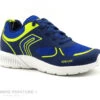 Geox SVETH J846PE Navy Lime - Lacet - Basket GARCON