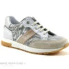 Bopy SKILL Zebre Argent Rose Blanc - Sneakers Fille
