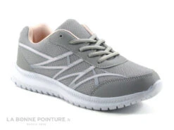 Run Away FIORELLA Gris Rose - Basket Sport Femme -Chaussures De Mode cd24607c73b9e66c561f35ea11d5d5ef img 5993.jpg 166751