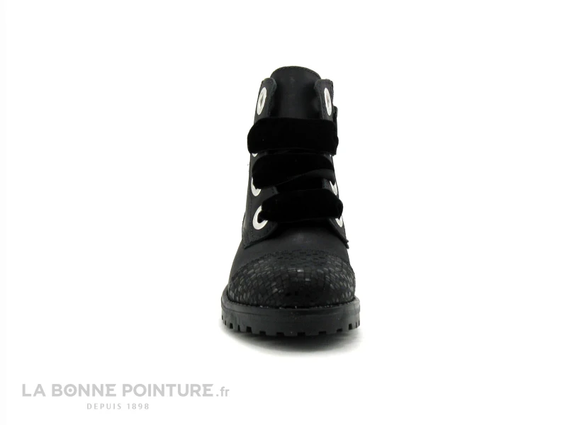 MKids MESALI MK6778F8IA Noir - Lacet Velours - Boots Crampons 2 MKids MESALI MK6778F8IA Noir - Lacet Velours - Boots Crampons – Image 2