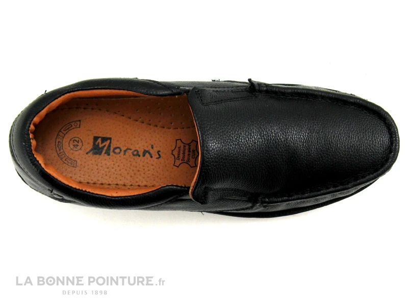 Morans Brett Mocassin Noir 6 Morans Brett Mocassin Noir – Image 6