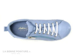 Andrea Conti 0063612-821 Bleu Pastel - Basket Cuir Femme -Chaussures De Mode cd24607c73b9e66c561f35ea11d5d5ef img 6380.jpg 167224
