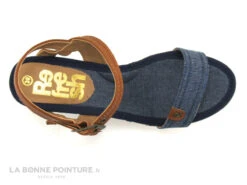 Refresh 69910 Bleu Jeans - Camel - Sandale Compensee -Chaussures De Mode cd24607c73b9e66c561f35ea11d5d5ef img 6406.jpg 136122