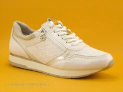 Tamaris 1-23603-20 Off White Comb - Basket Blanche Femme