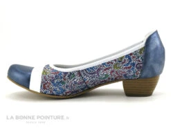 Inea RIO - Escarpin Bleu Marine Et Multicolore - Petit Talon -Chaussures De Mode cd24607c73b9e66c561f35ea11d5d5ef img 6563.jpg 179457