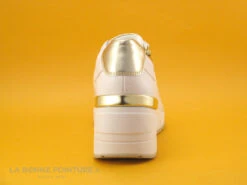 Marco Tozzi 2-23743-28 White Gold - Basket Compensee Femme - Blanc Or -Chaussures De Mode cd24607c73b9e66c561f35ea11d5d5ef img 6641.jpg 167519