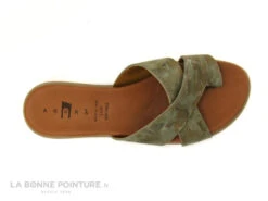 Agora PACLAIRE Kaki Marron - Mule Femme Avec Passe Orteil -Chaussures De Mode cd24607c73b9e66c561f35ea11d5d5ef img 6739.jpg 155475