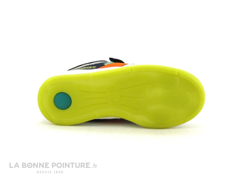 Kickers KALIDO Marine Gris Orange - 910863 - Basket Avec Scratches 7 Kickers KALIDO Marine Gris Orange - 910863 - Basket Avec Scratches – Image 7