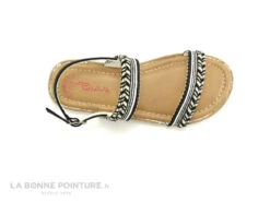 Wipop YBER Noir Blanc Argent - Sandale Fille 6 Wipop YBER Noir Blanc Argent - Sandale Fille -Chaussures De Mode cd24607c73b9e66c561f35ea11d5d5ef img 6786.jpg 136461