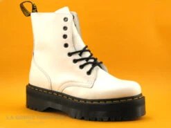 Dr. Martens Dr Martens JADON White Polished - 15265100 - Bottine Blanche -Chaussures De Mode cd24607c73b9e66c561f35ea11d5d5ef img 6796.jpg 155560