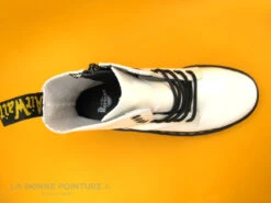 Dr. Martens Dr Martens JADON White Polished - 15265100 - Bottine Blanche -Chaussures De Mode cd24607c73b9e66c561f35ea11d5d5ef img 6801.jpg 155555
