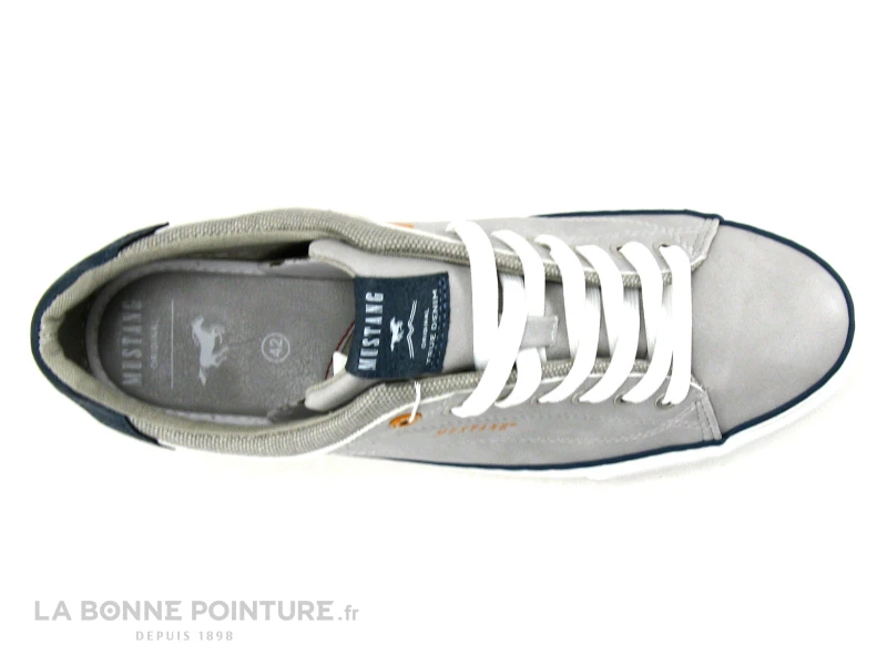 Mustang 4180-307-22 - Gris Clair - Basket Homme 6 Mustang 4180-307-22 - Gris Clair - Basket Homme – Image 6