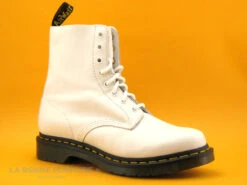 Dr. Martens Dr Martens PASCAL Optical White Virginia - 26802543 - Bottine Blanche