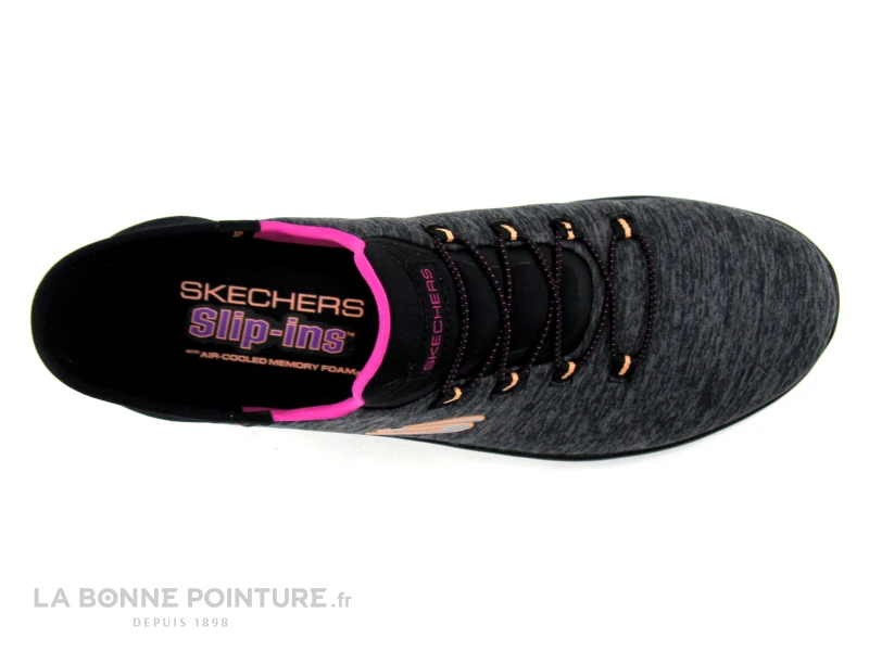 Skechers Slip-ins 149937 Summits Dazzling Haze - Basket Noire Femme 6 Skechers Slip-ins 149937 Summits Dazzling Haze - Basket Noire Femme – Image 6
