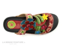 Laura Vita PHENIX Rouge - Sabot Mode Femme -Chaussures De Mode cd24607c73b9e66c561f35ea11d5d5ef img 7101.jpg 180115