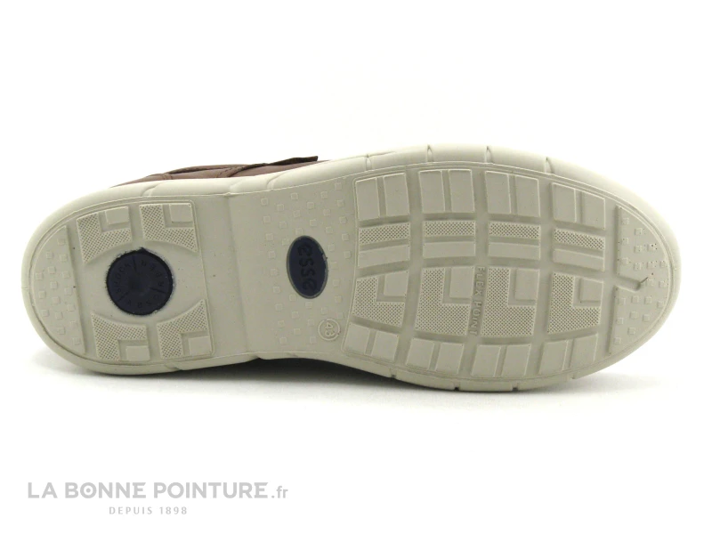 Esse 28715 01 TABA - Chaussure Confort Homme - Marron - Zip Et Lacet 7 Esse 28715 01 TABA - Chaussure Confort Homme - Marron - Zip Et Lacet – Image 7