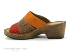 Pedi Girl YVAIR Rouge Safran - Mule Femme Petit Talon -Chaussures De Mode cd24607c73b9e66c561f35ea11d5d5ef img 7237.jpg 180227