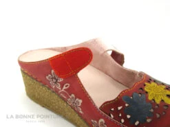 Laura Vita FACSCINEO 33 Cerise - Sabot Reglable - Talon Compense -Chaussures De Mode cd24607c73b9e66c561f35ea11d5d5ef img 7239.jpg 168355