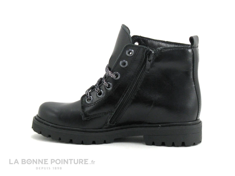 Bopy STRAVA Noir - Boots Mode Fille Avec Zip 3 Bopy STRAVA Noir - Boots Mode Fille Avec Zip – Image 3