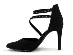 Marco Tozzi 2-24407-20 Black - Escarpin Noir - Bride Cheville - Talon Haut -Chaussures De Mode cd24607c73b9e66c561f35ea11d5d5ef img 7552.jpg 180746