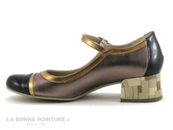 Dorking FRIDA D8991 Bronze Marmotte - Escarpin Avec Bride -Chaussures De Mode cd24607c73b9e66c561f35ea11d5d5ef img 7569.jpg 180710