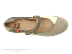 Alce Shoes 9809 Beige - Escarpin Petit Talon - Bride Velcro -Chaussures De Mode cd24607c73b9e66c561f35ea11d5d5ef img 7674.jpg 156594